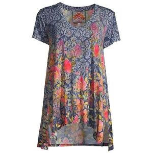 EUC Jonny Was Locust Drape Tee, WS